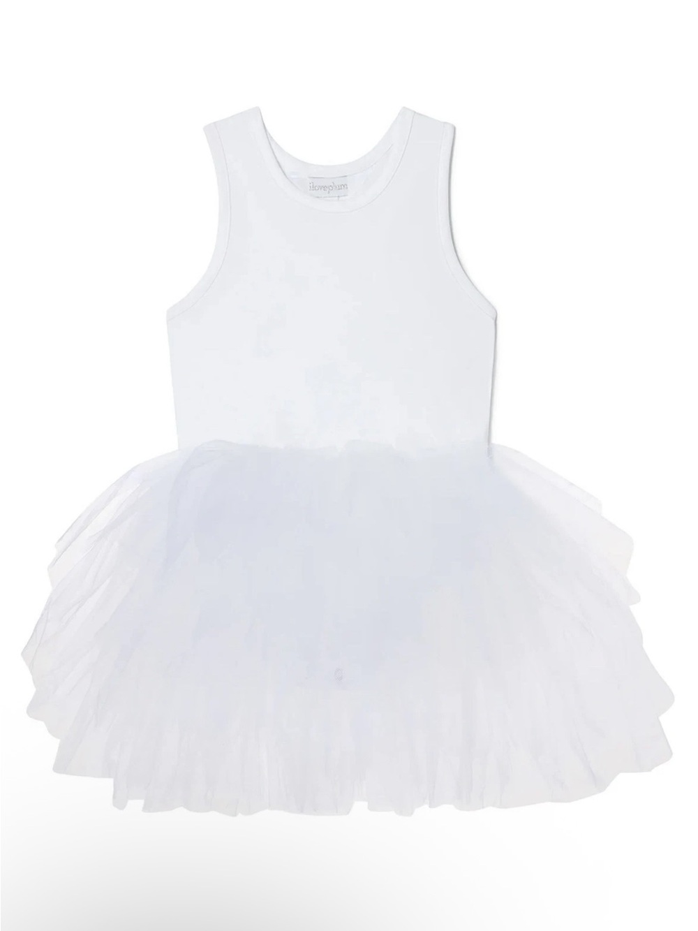 NWT 6Y iloveplum White Tank B.A.E Tutu Dress!